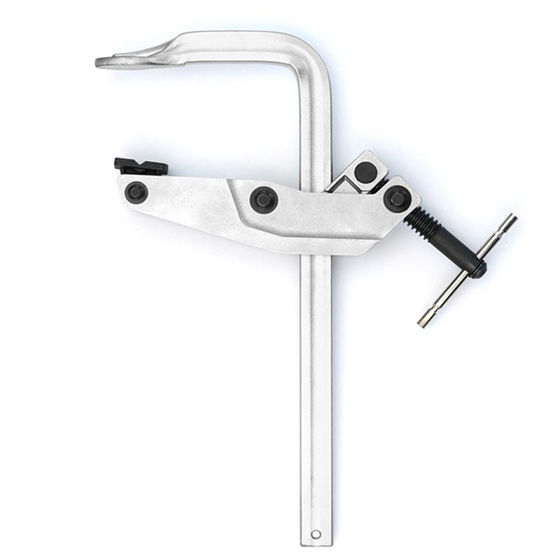 1 шт. Тяжелая кованая винтовая консольная F-образная струбцина, Макс. раскрытие губок 30 см Струбцина для дерева, металла, трубы, сварки и DIY-проектов