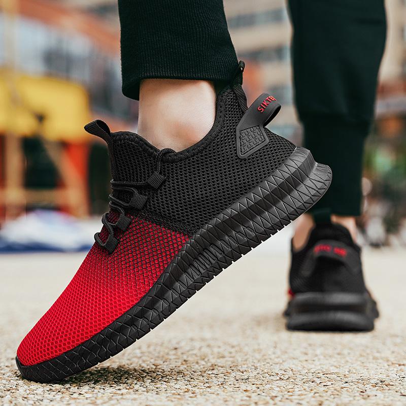 40-47 Мужская летная тканая обувь большого размера, спортивная обувь, сверхлегкая мужская обувь