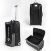 Сумка для гольфа TECH SKIN Tour Flex Boston с роликами, легкая, вместительная, водонепроницаемая, для переноски снаряжения для гольфа (черный)
