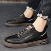 Men's Shoes 2025 New Winter Velvet Thickened Warm Cotton Shoes Sports Board Shoes Men's Student Casual Little White Tide Shoes