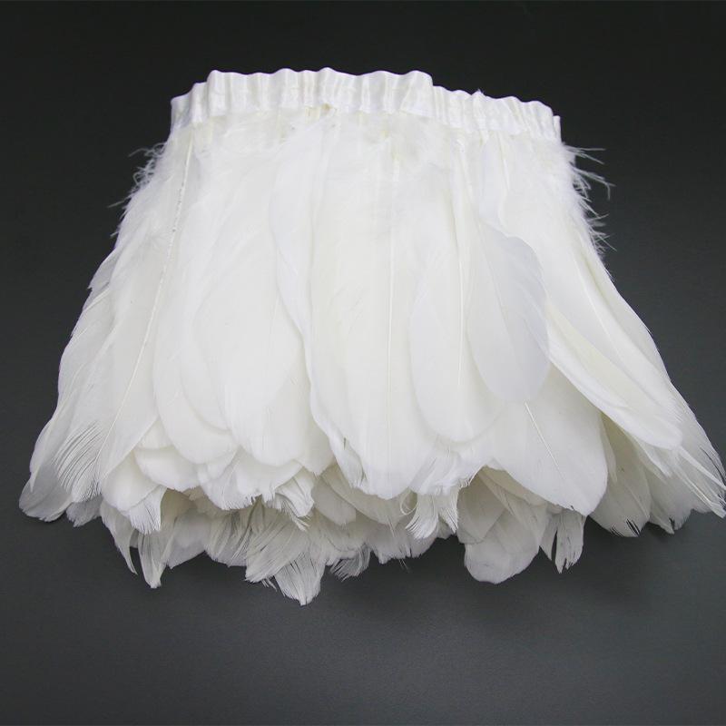 Big Floating Feather Cloth Strip Feather Diy Feather Jewelry Accessories Handicrafts Clothing Decoration Materials