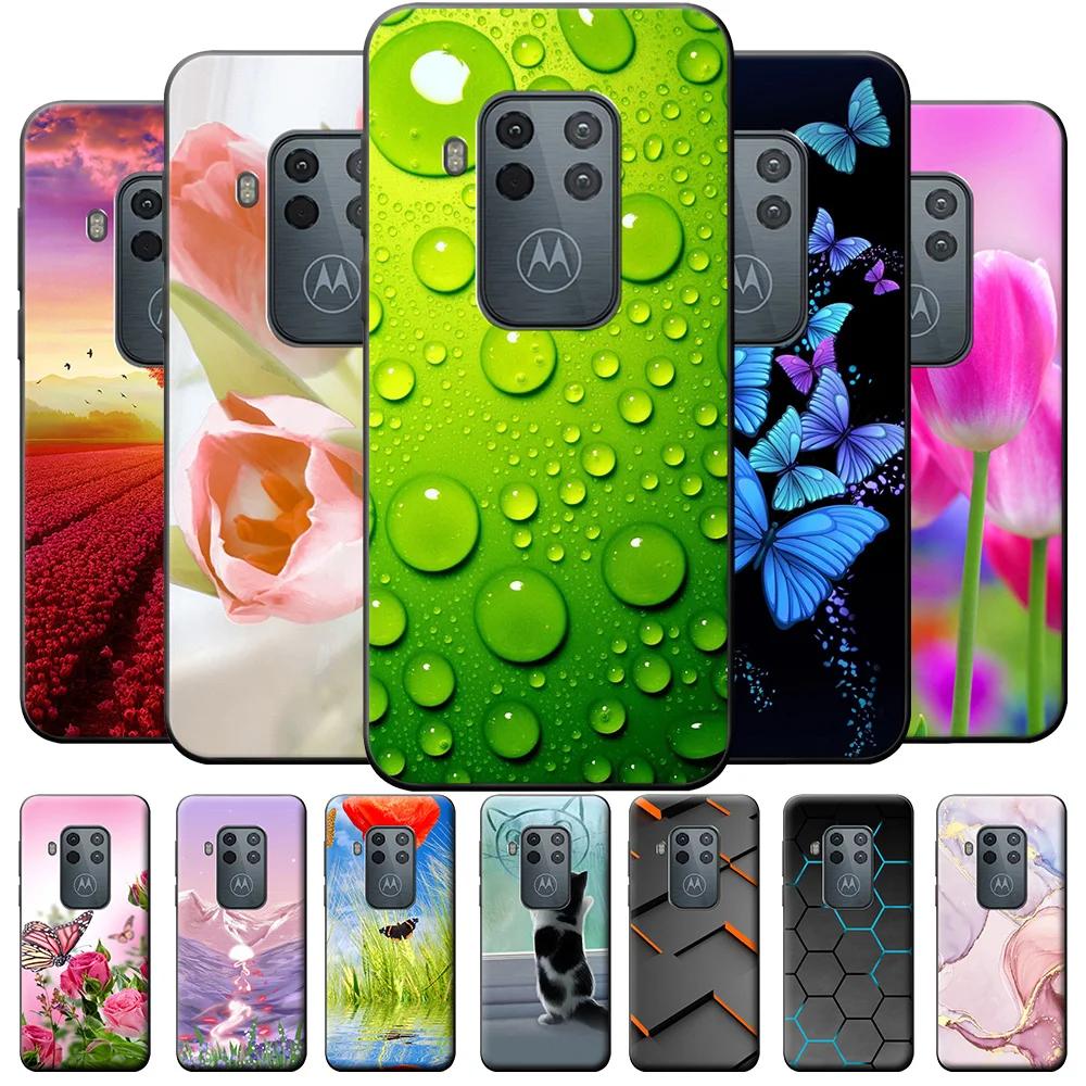 Чехол для Moto One Pro Чехол для Moto One Zoom Матовый Силикон Для Motorola Для Moto One Zoom Чехол Обложка Модный ТПУ Защитная Задняя Крышка