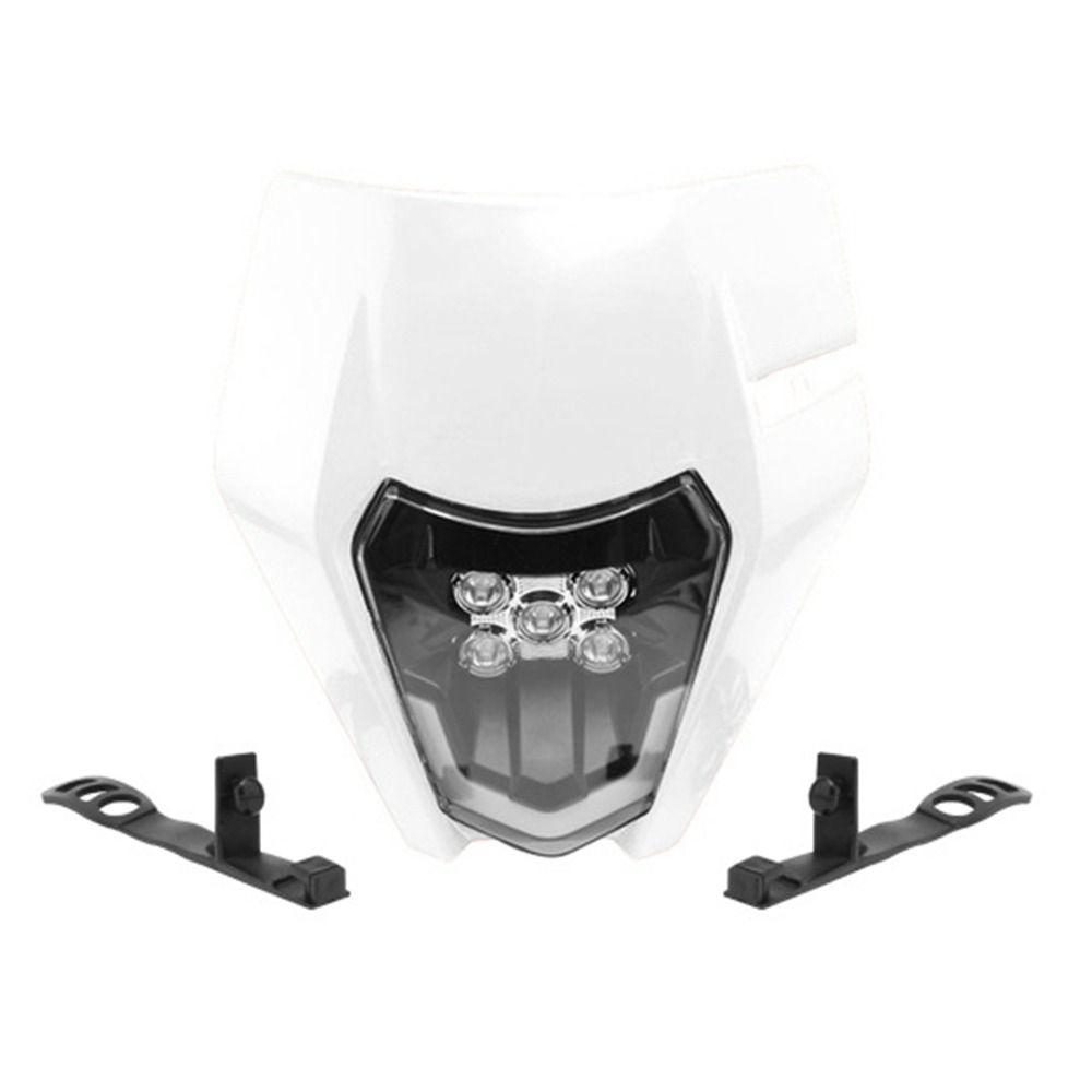 For KTM Motorcycle Headlight Plate 12V/5A Motocross Enduro Mask Motocross Headlamp Outdoor