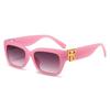 1pcs European Men's and Women's Cat Eye Frame Fashion Sunglasses for Summer Sunshade, Sunscreen, UV Protection, Lightweight Glas
