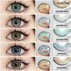 Fashion Colored Contact Lenses Fashion 1 Pair Brown Lenses Blue Contact Lenses Off-White Lenses Colored Makeup Sapphire Green Contact Lenses