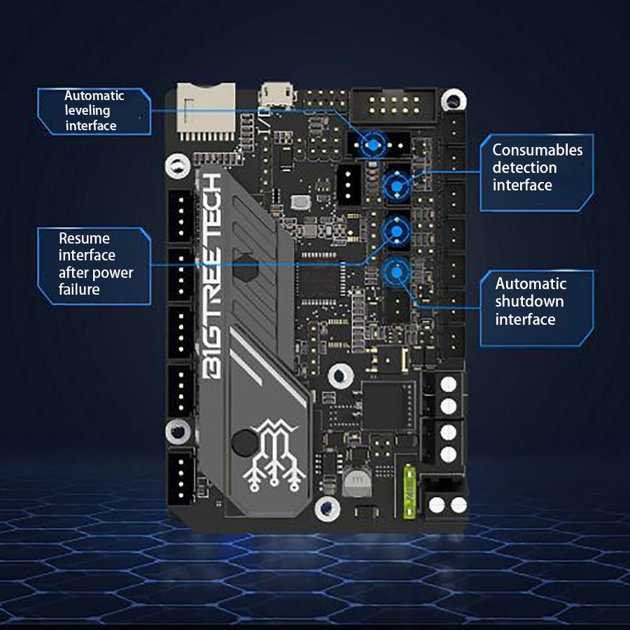 Bigtreetech Skr MINI E3 V3.0 32-битная плата управления со встроенным TMC2209 для Ender 3