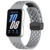 Сетчатый силиконовый ремешок с магнитной пряжкой для Samsung Fit 3, спортивный дышащий ремешок для часов, сменный браслет для Samsung Galaxy Fit 3