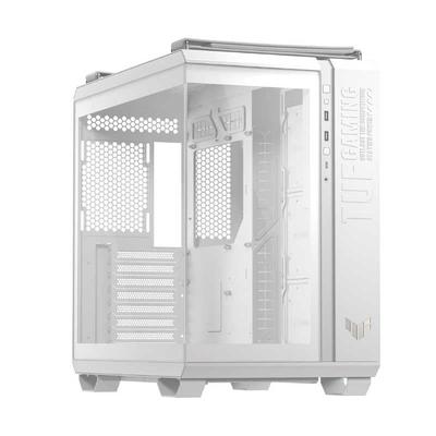 Корпус ASUS TUF Gaming GT502 Horizon White ATX Mid-Tower Закаленное Стекло Без Стоек Двухкамерный Авторизованный Японский Дистрибьютор