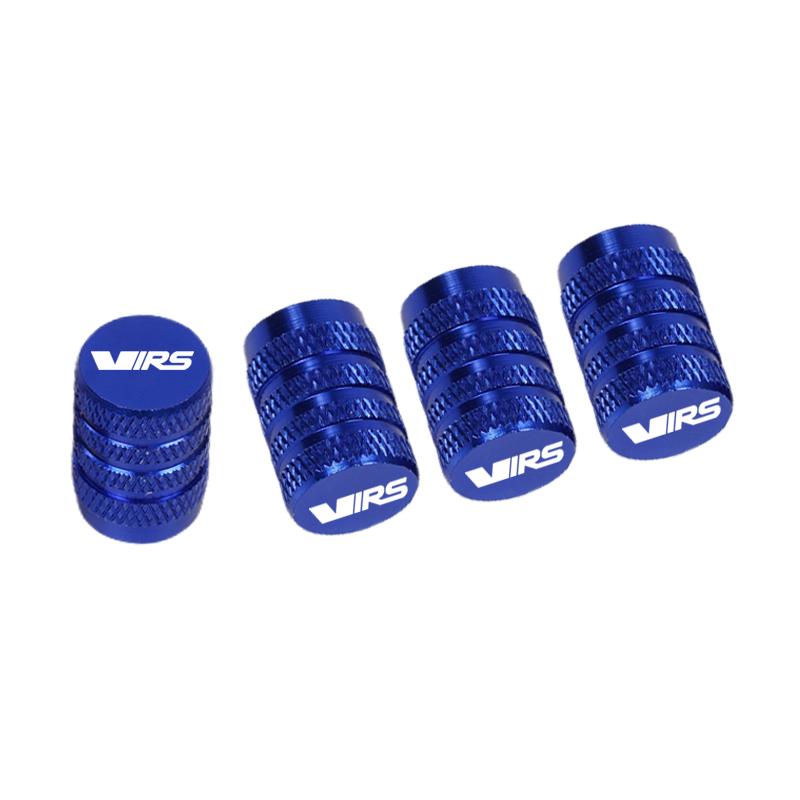 QHCE9 4pcs Car Wheel Tire Valve Caps Tyre Stem Covers Airdust Waterproof For Skoda VIRS Octavia Kamiq Kodiaq Karoq RS Superb Fabia