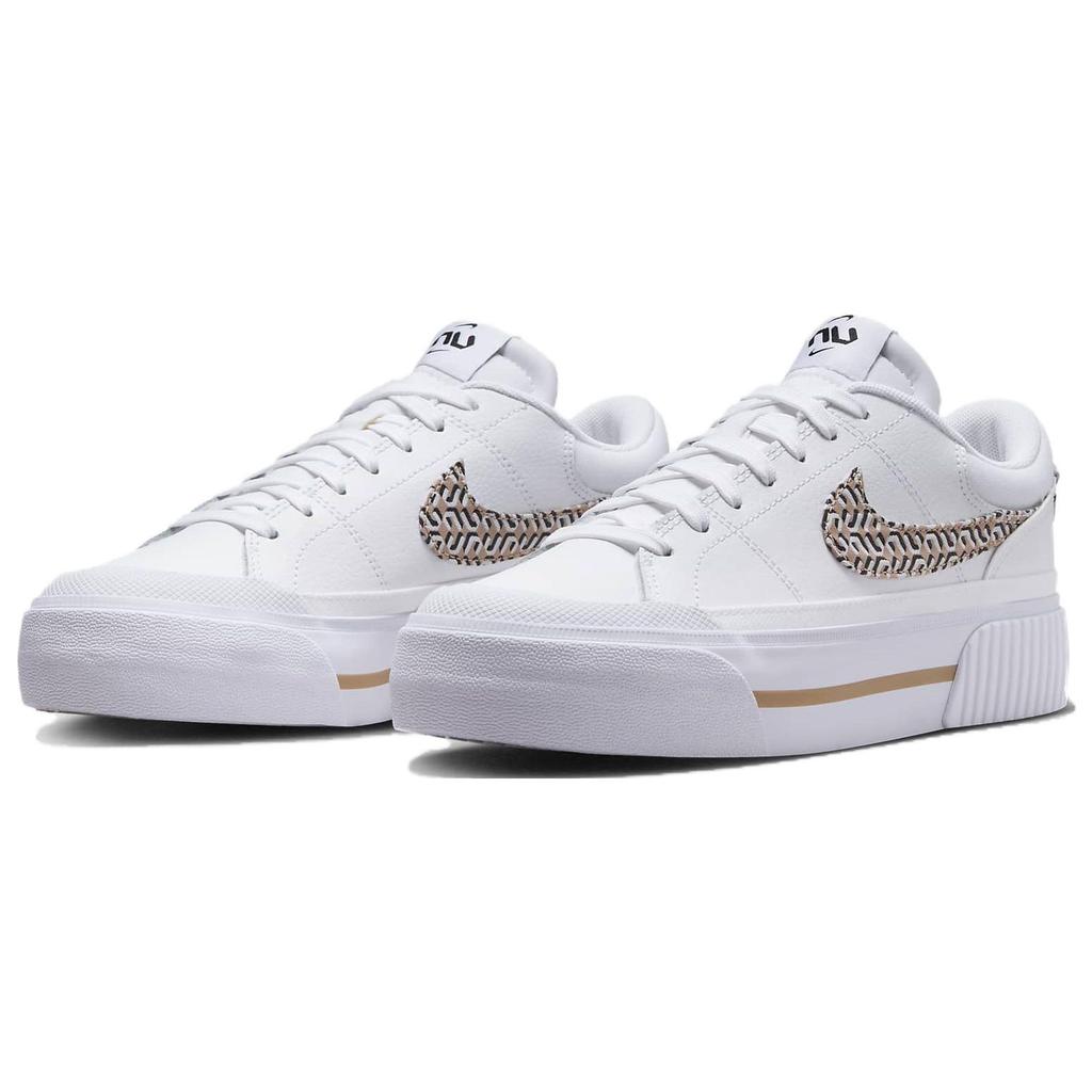 Nike Женские кроссовки Court Legacy Lift United in Victory Белый Черный Summit-White FD0558-100