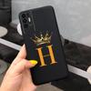 Чехол для Tecno Pova 2 LE7 LE7n Милая Корона Буквы Задняя Крышка Мягкий Силиконовый Чехол для Телефона Для Tecno Pova 2 Pova2 Coque Бампер Fundas