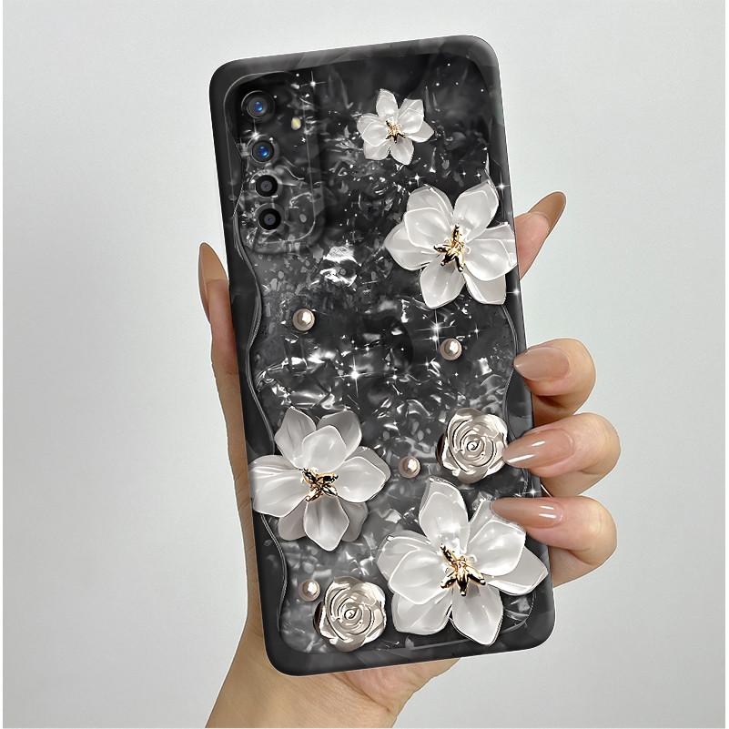 Для Realme X2 XT Чехол RMX1921 RMX1991 RMX1993 Красивые Цветы Силиконовый Мягкий ТПУ Ударопрочный Чехол для Телефона Для OPPO K5 Coque Fundas