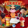 Мультяшные фигурки дворца: Королева, Император, Гэгэ - Креативные Настольные Украшения и Подарки