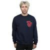 Tom And Jerry Mens Collegiate Logo Sweatshirt