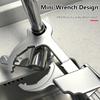 Adjustable Design Faucet Wrench Aluminum Zinc Zinc Alloy Sink Repair Tool Plumbing Wrench  Bathroom Use