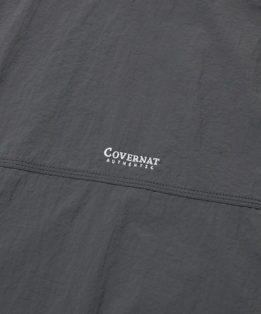 COVERNAT Удобная нейлоновая спортивная куртка, угольный цвет