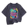 Детские футболки с коротким рукавом My Little Soda Pop Детские летние свободные футболки для мальчиков и девочек Повседневные футболки
