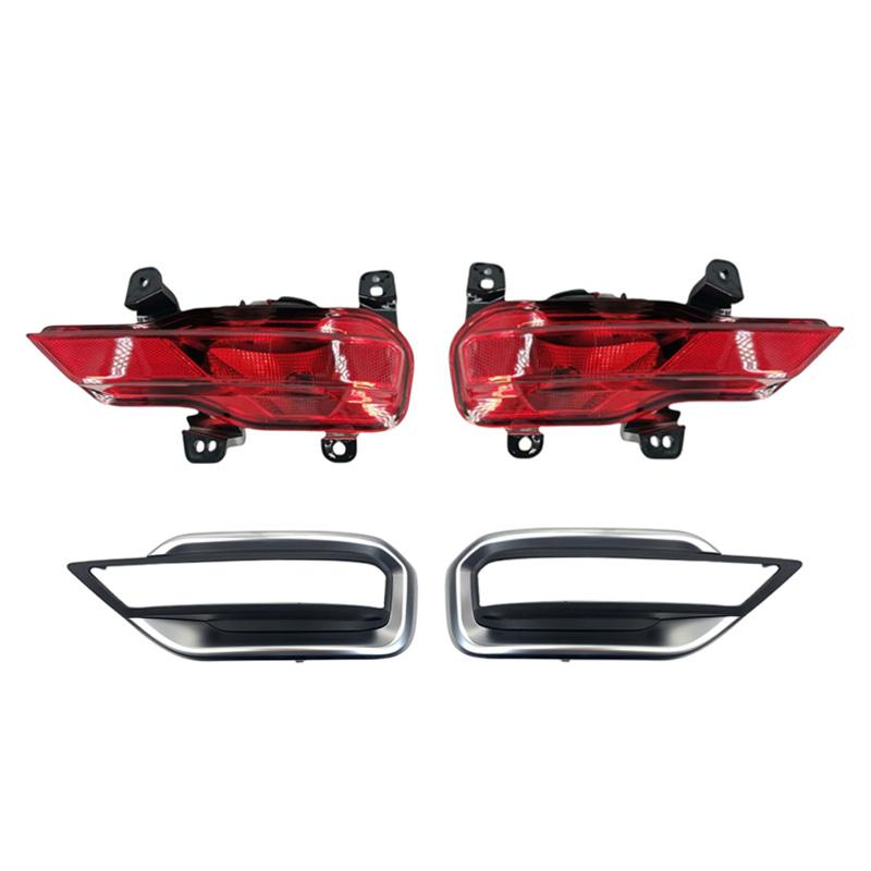 For Changan CS35 Plus 2018  Car Rear Bumper Fog Light Rear Brake Stop Lamp Light Frame Trim Cover