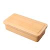 Bento Box Wooden Hollow Share Bento Box Large X 10cm X 600ml Current Model J-kitchens 20.4cm 5.2cm