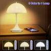 Touch Mushroom LED Desk Lamps USB Rechargeable LED Night Light  for Hotel Bar Coffee