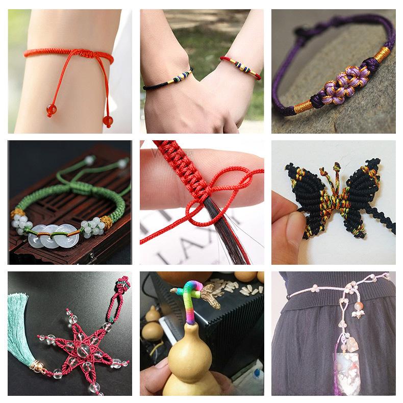 Тайваньская нефритовая линия №. 72: 50 м веревка для плетения украшений и бисера своими руками