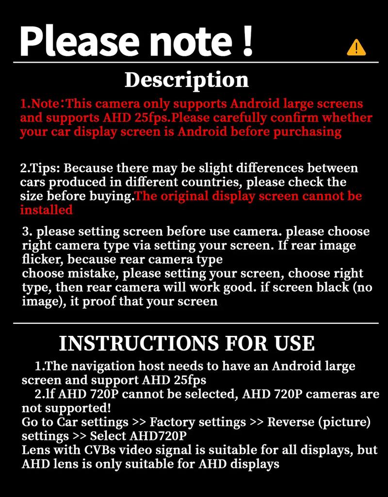 SKIG 170 градусов Fisheye объектив 1280*720P ночное видение CVBS AHD для Android автомобильный DVD монитор камера заднего вида автомобиля