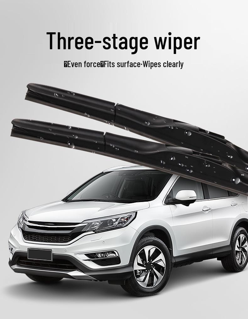 Резиновая лента бескаркасной щетки стеклоочистителя Mitsubishi Outlander/ASX/Eclipse Cross DX3/DX7