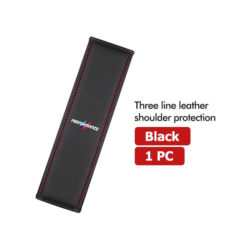 Автомобильный кожаный ремень безопасности Наплечная накладка Защитная подушка или аксессуар для BMW X1 X3 X4 X5 X7 G20 G38 F20 F39 F48 E46 E60 E36 E39 E90