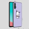 Чехол KT73 Pochacco для Samsung A04 A14 A23 A34 A54 M23 M33 M52 M53 Realme 10 9 C30S C35 C55 VIVO Y02S Y21 Y33S Y51 X80 Pro Прозрачный чехол