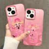 Pink God of Wealth Is Suitable for Apple 16PRO Color Silver Mobile Phone Case Huawei OPPO Big Hole Xiaomi VIVO Anti-fall 7/8