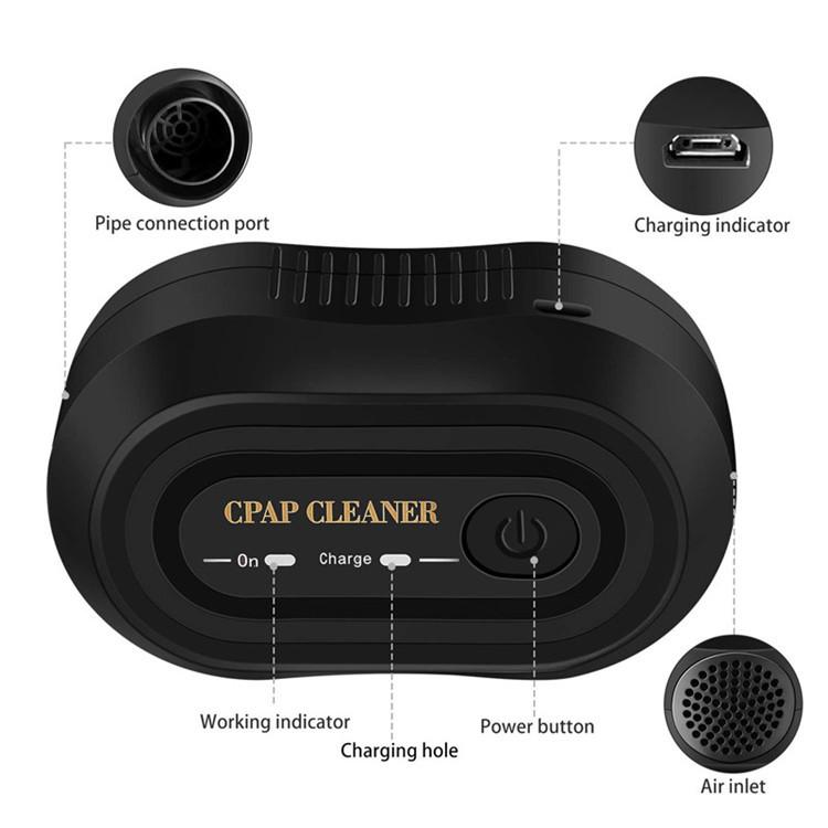 Бытовой вентилятор CPAP, дезинфекция, озоновая стерилизация, очиститель респираторов