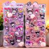 Cartoon Sanrio Happy Buttock Stickers Soft Pinchable Decompression Toy Decals Notebook Phone Luggage Sticker Decoration Supplies