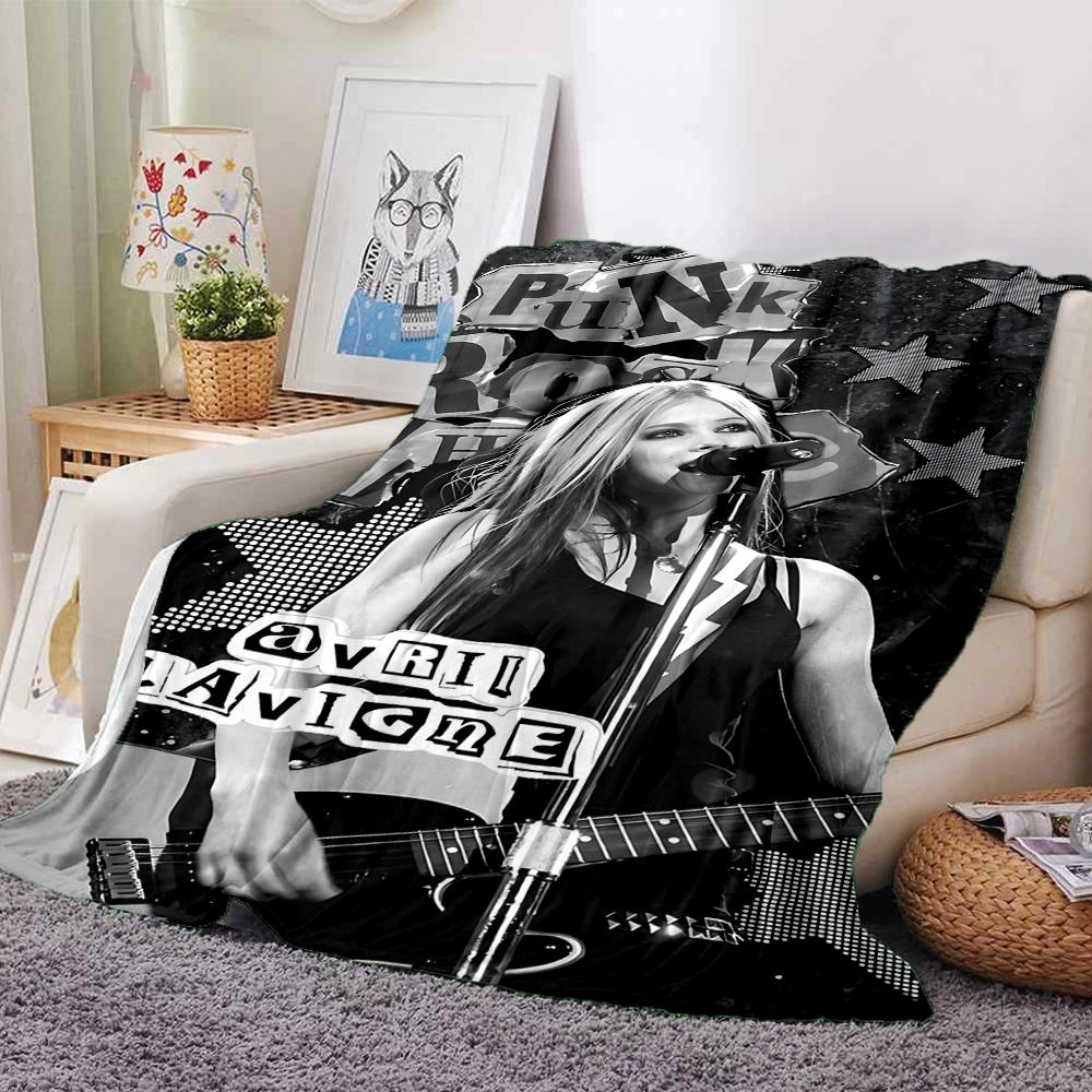 Punk Rock Music Icon Blanket Soft Throw Blanket For Home Bedroom Bed Sofa Travel Office Solid Christmas Blanket