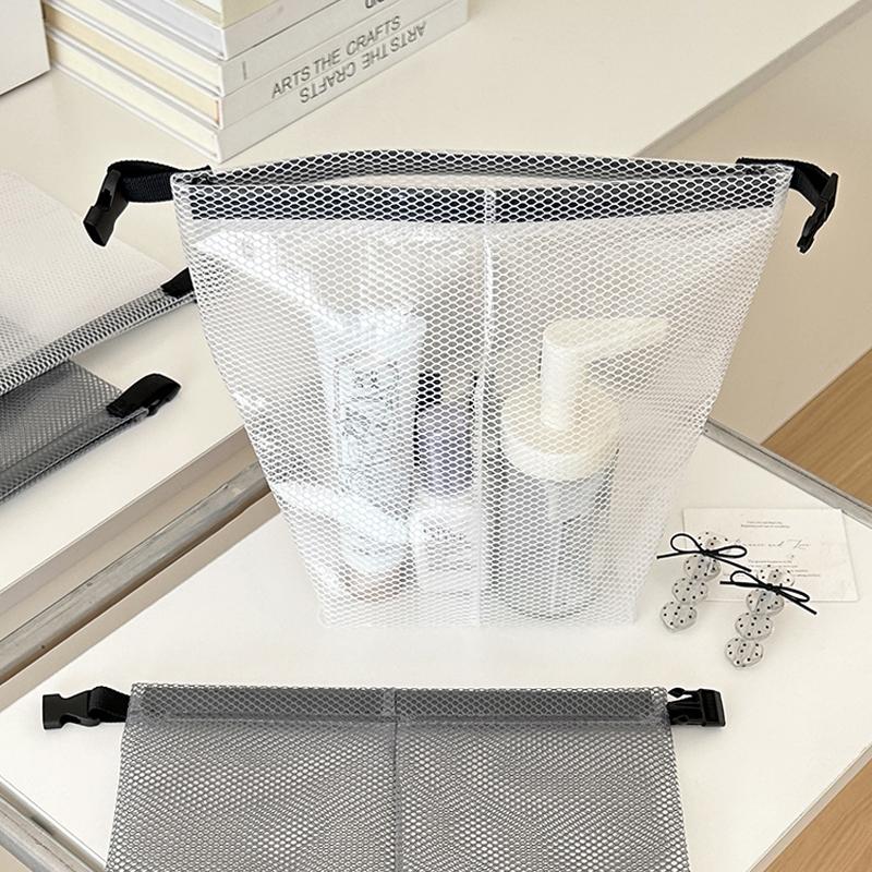 Waterproof Storage Bag Fitness Clothes Swimming Bathroom Large Capacity Drawstring Outdoor Travel Toiletry Storage Bag