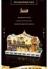 Jie Xing 89140 Ретро-станция паровоза Строительные блоки Образовательная игрушка для детей