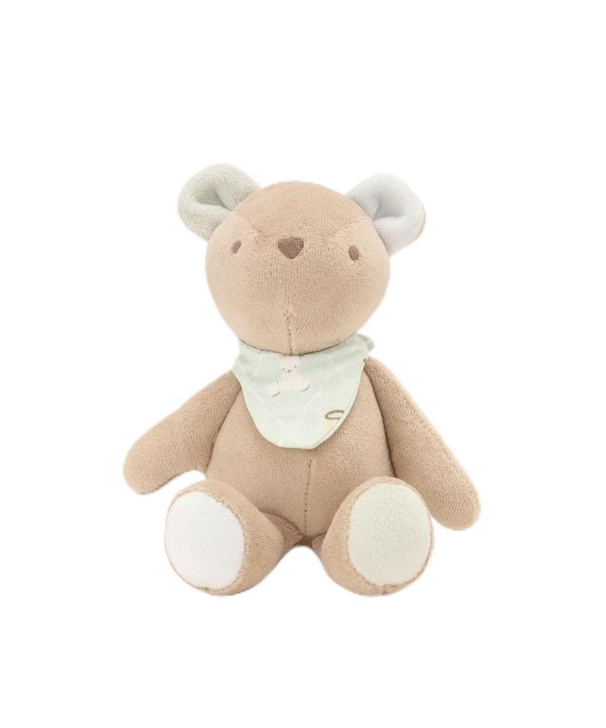 Tea AfternoonTea LIVING Bib Bib HY32 Bear Bib Stuffed Toy Set Green [Afternoon Living] &