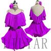 New Latin Dance Competition Costume Performance Women's Art Exam Flash Diamond Adult and Children's Customized Clothing