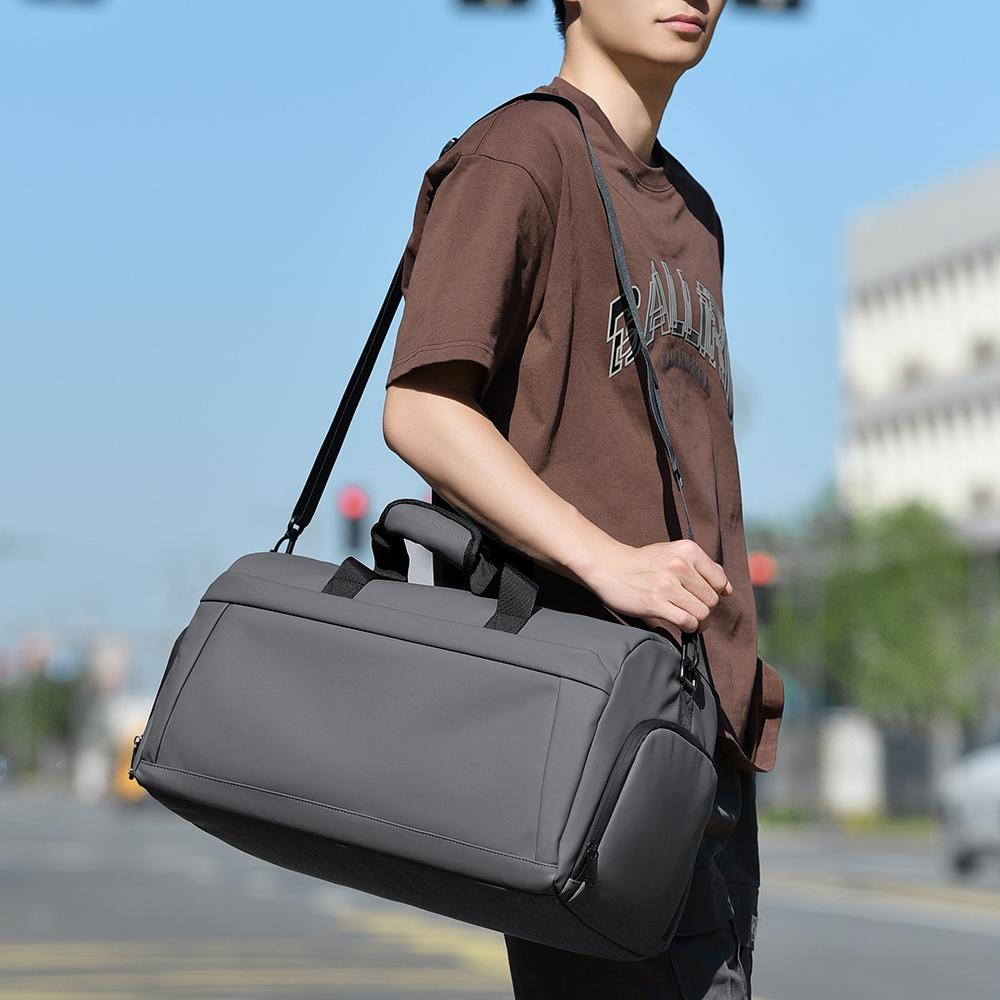 Large Capacity Travel Gym Bag Short Distance Luggage Bag Oxford Cloth Duffel Bag Sports Bag