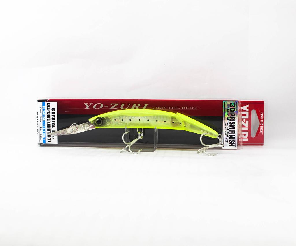 Yo Zuri 3D Crystal Minnow Jointed DD 130 Mm Floating Lure F1155-GHCS (7307)