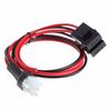 6 Pin Plug DC Power Cord Cable for Kenwood Icom Alinco Transceiver