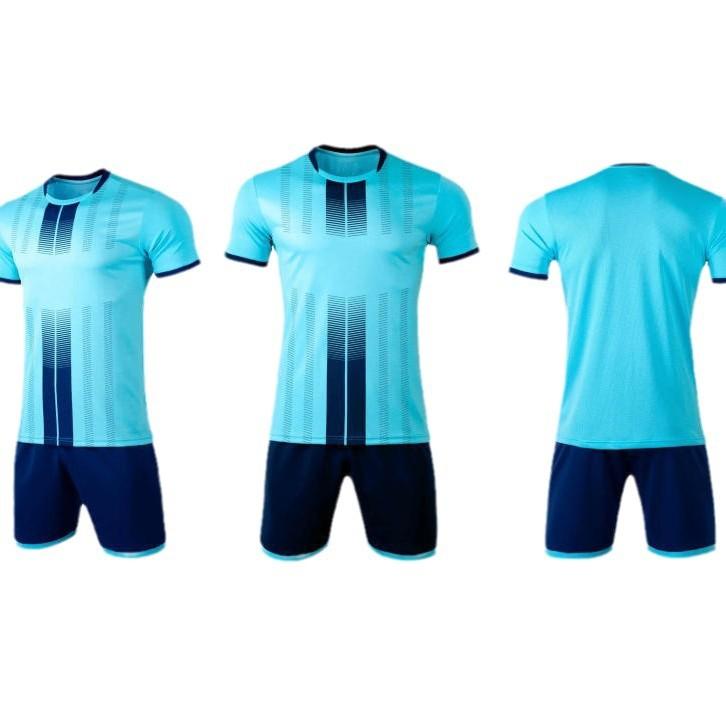 Football Jersey Set Men'S Adult Children'S Game Training Short-Sleeved Jersey Personalized Fan Jersey Z111 Quick Drying
