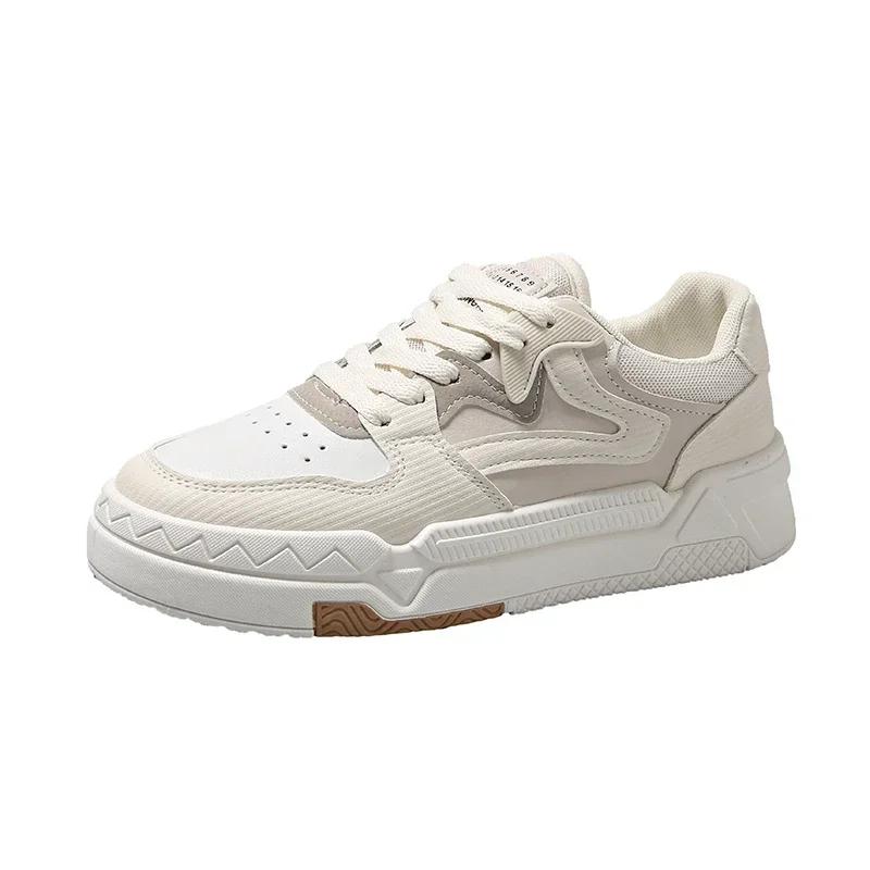 Campus Sports style black Beige массивные кроссовки для девочек на каждый день модные дышащие удобные кожаные женские кроссовки на платформе