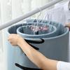 Балконная спиральная сушилка для одеял, спиральная вешалка для одежды, круглая складная вешалка для одежды