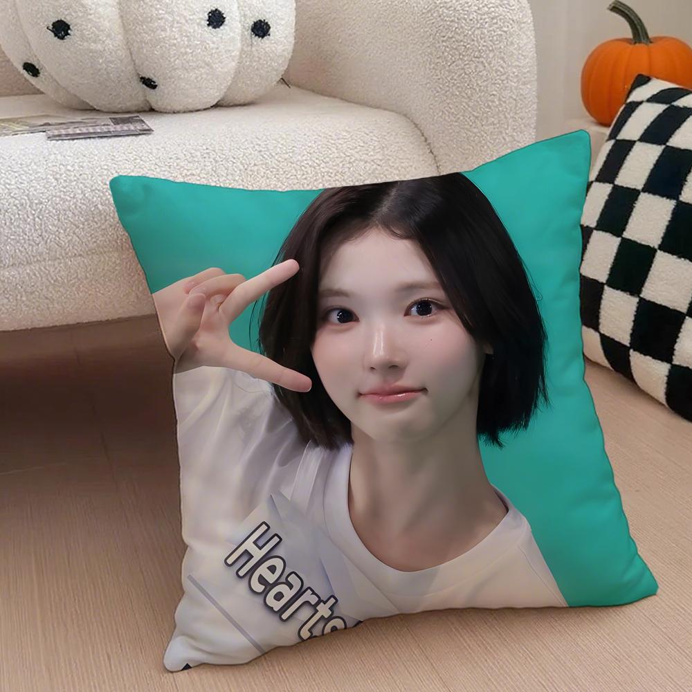 actor classic CChoi Ji Woo Cushion Cover Throw Pillow Cover Hidden Button Durable Polyester Chair Cushion
