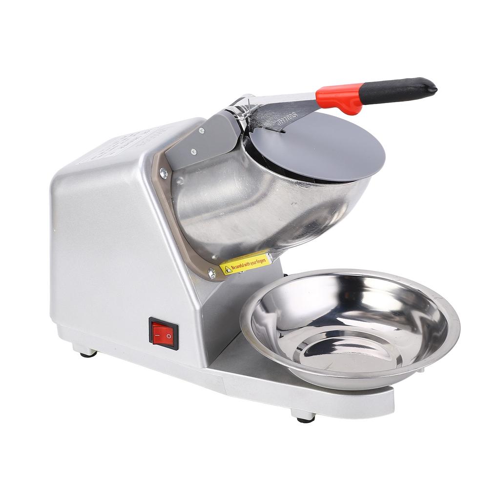 2200r/m Двойные лезвия Дробилка льда 300 Вт Электрическая машина для резки льда для домашнего коммерческого использования