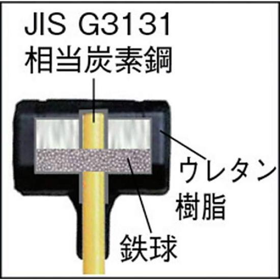 TRUSCO Уретановый молоток Стеклопластиковая ручка #6 TPU-6