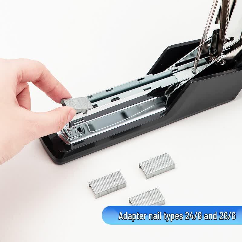 Deli Small Effort-Saving Stapler CN plug (adapter included)