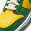 CU1727-700 Nike Dunk Low SP Brazil Varsity Maize Pine Green White (Мужской)