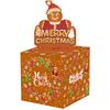 Party Cookie Christmas Packaging Gingerbread Man Motif Compact Design Supplies