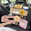 Органайзер на спинку сиденья автомобиля с держателем для салфеток и подстаканником - Многофункциональный органайзер